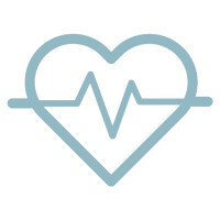 Logo Thuisverpleging met een Hart